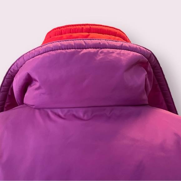 Vintage Kaelin Ski Wear Snuggler insulated jacket purple red geometric like new - Picture 11 of 16